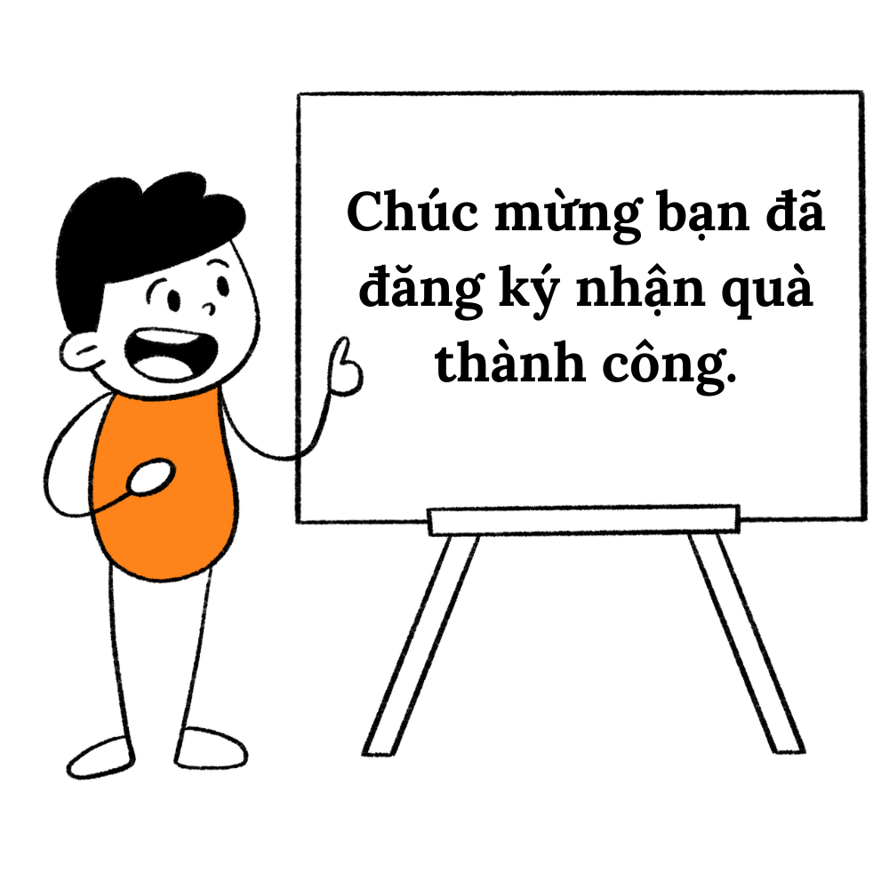 CHÚC MỪNG BẠN ĐÃ ĐĂNG KÝ THÀNH CÔNG