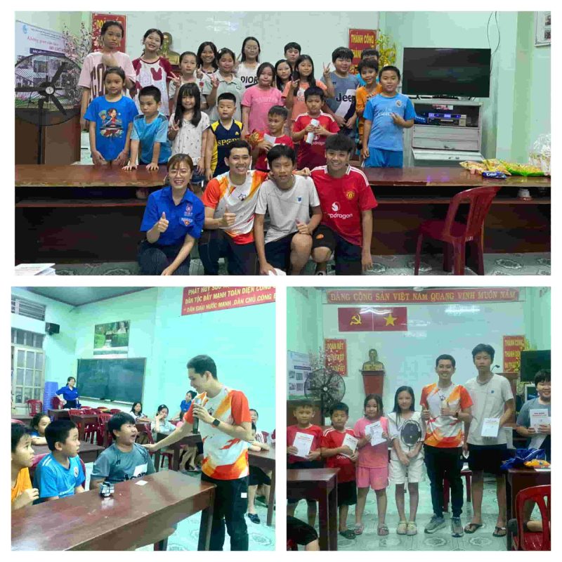 Dư Anh Khoa diễn thuyết tại phường Trung Mỹ Tây